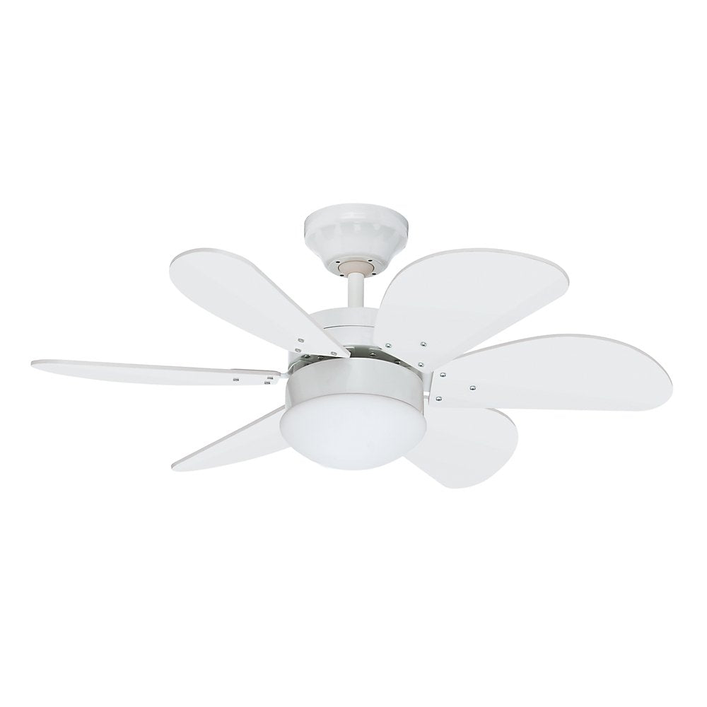 VENTILADOR TECHO 6A-1L 30PULG. SPRINT BLANCO
