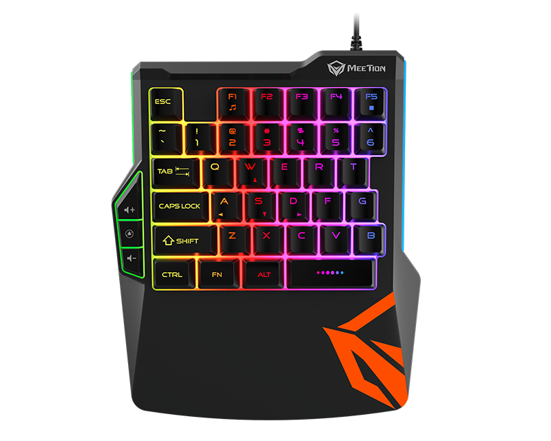 Teclado de una mano Meetion KB015