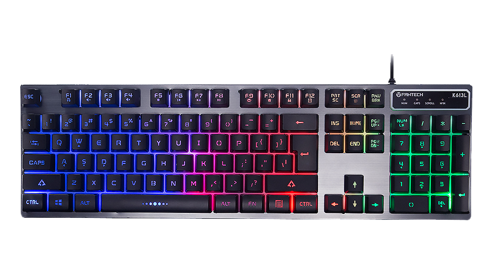 Teclado gamer Fantech Fighter II KL613L