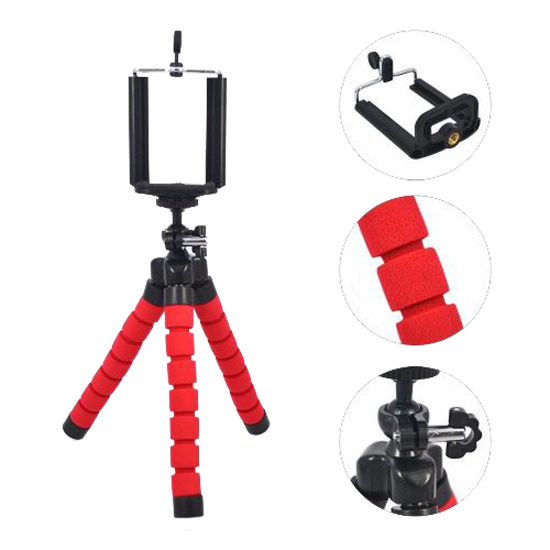 trípode flexible para smartphone