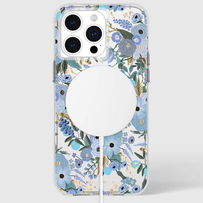 Rifle Paper Co iPhone 15 Pro Max Grgn Blu