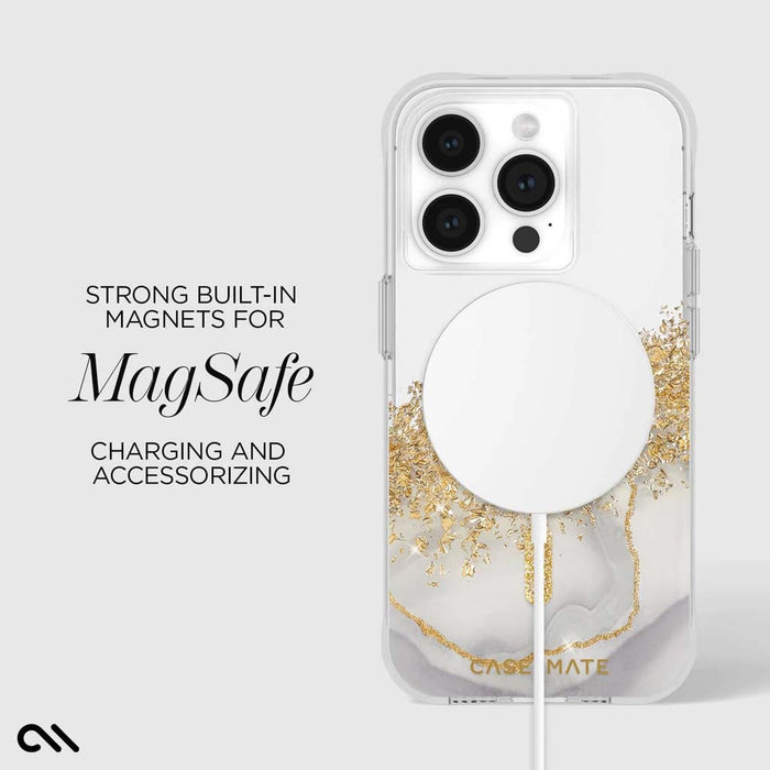 Casemate Karat Marble Magsafe iPhone 15 Pro Marble