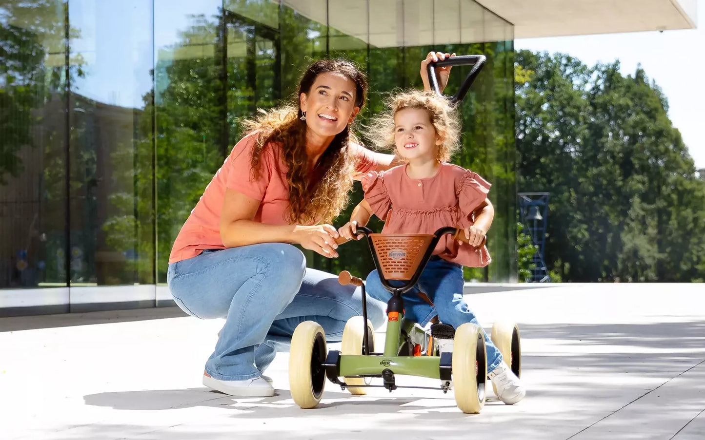 BERG Buzzy Retro 2-in-1 Verde