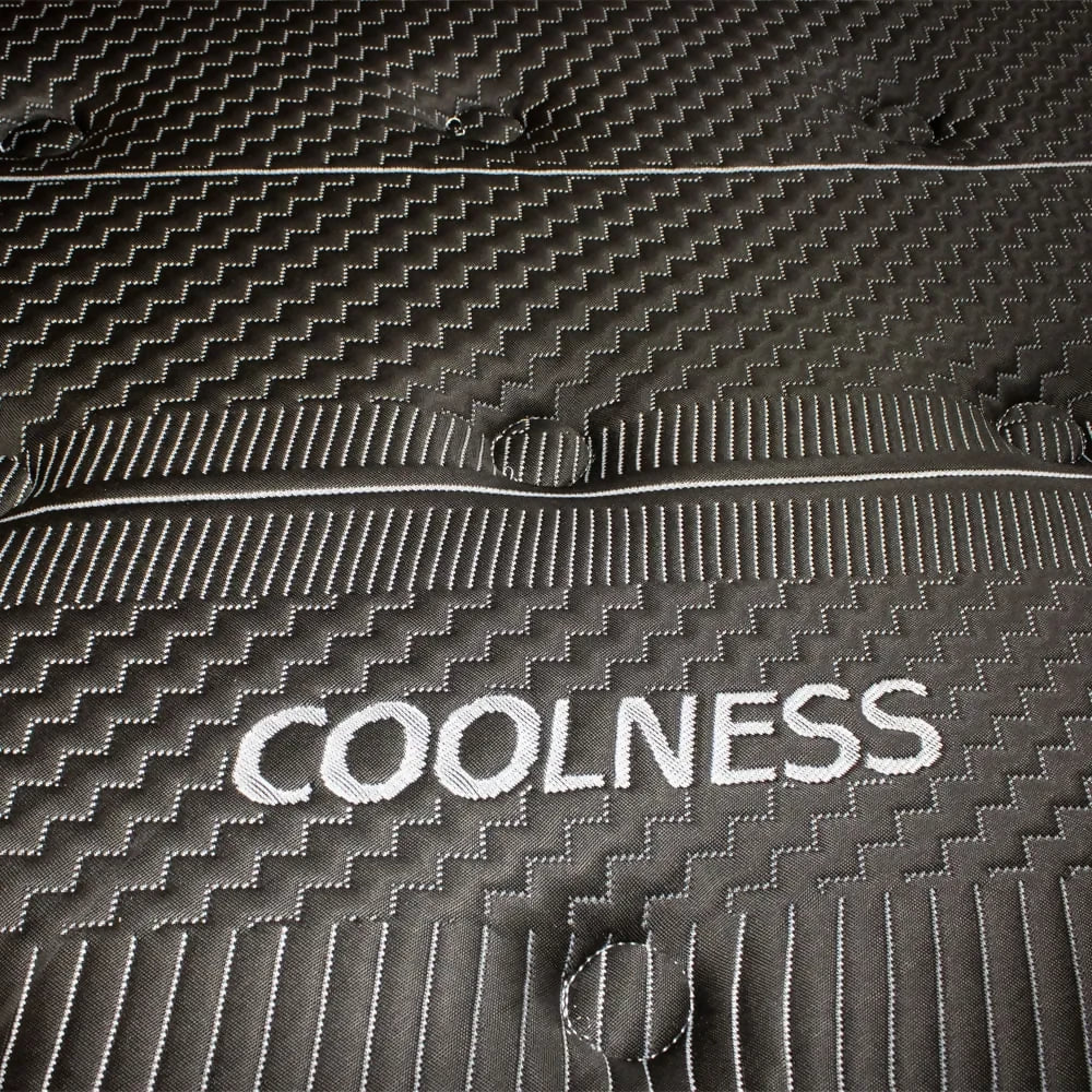 Cama Radiance Air Gel Mattress Negra confort firme