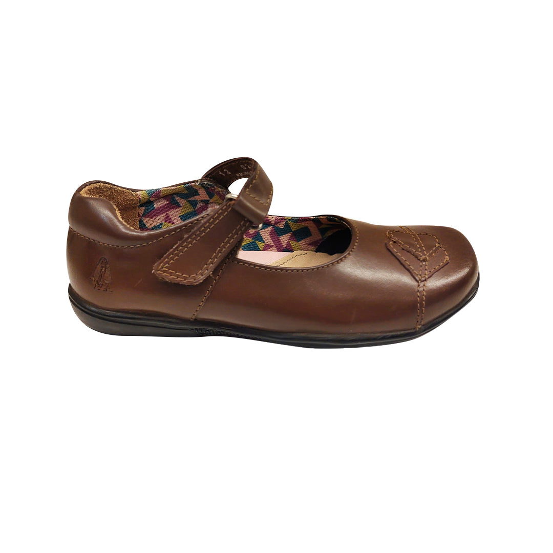 Zapatos escolares Emy cafe para Niñas
