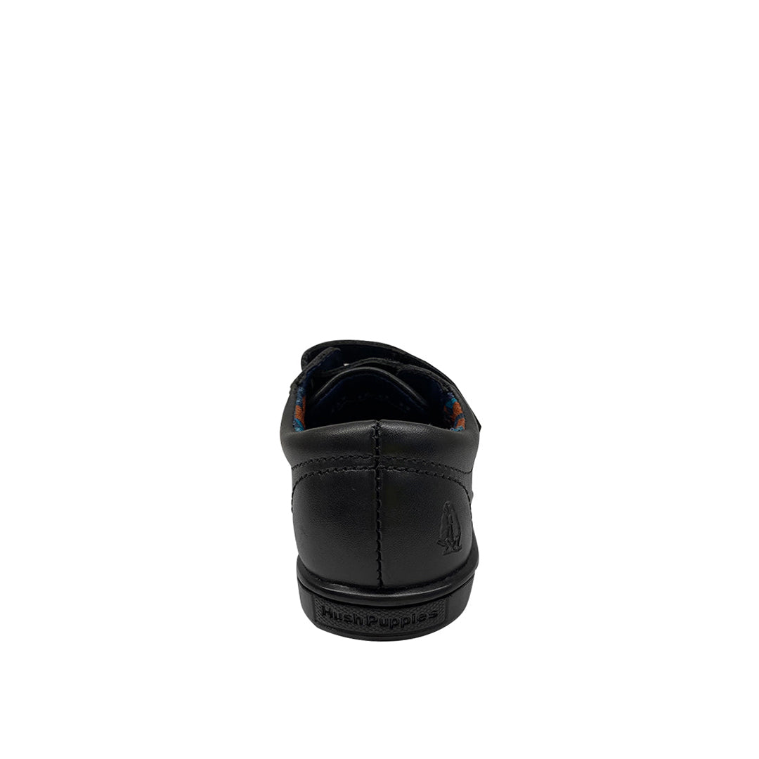 Zapatos escolares Edo velcro negro para Niños