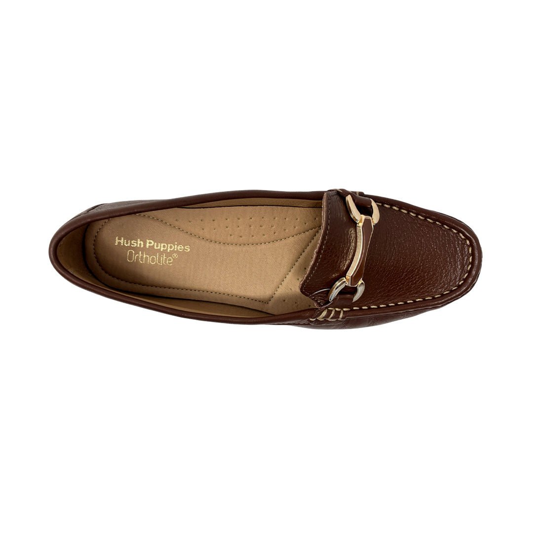 Mocasines Lizzy cognac para mujer