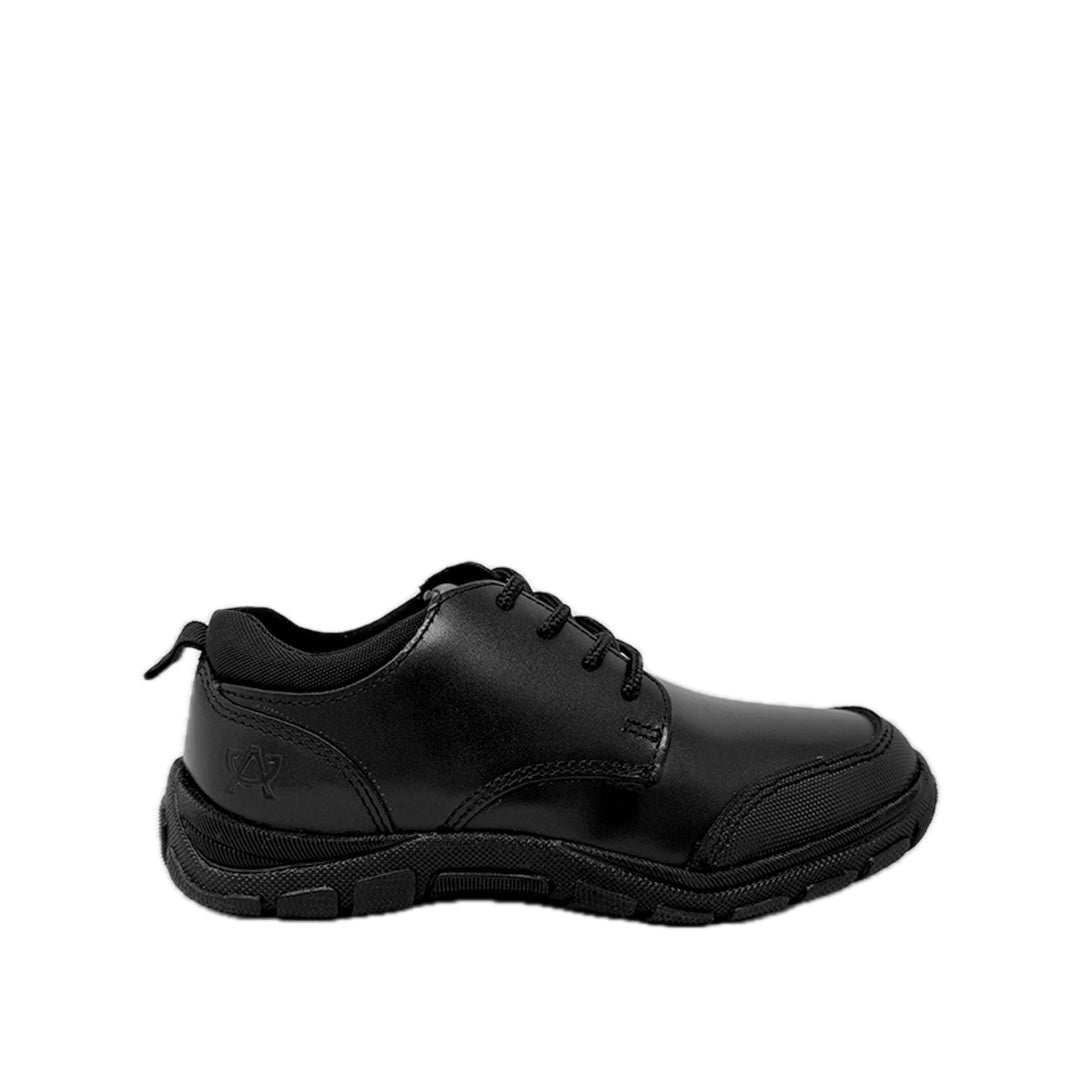 Zapatos escolares Axton para niño color negro