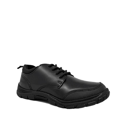 Zapatos escolares Axton para niño color negro