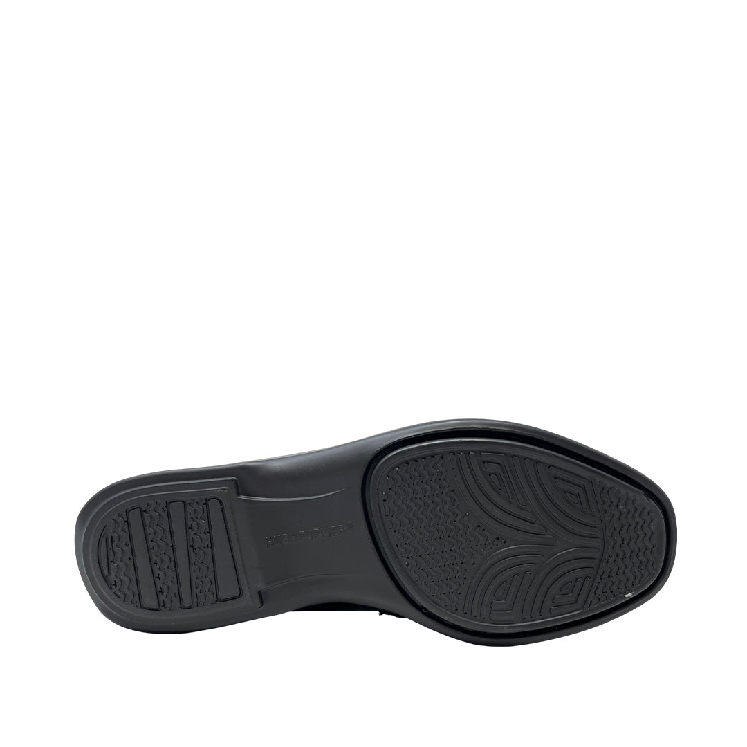 Loafers Sutton Moc Toe Slip para hombre color negro