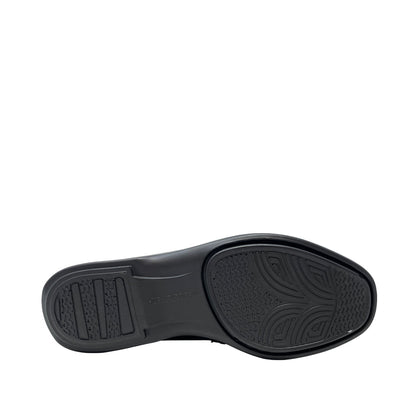 Loafers Sutton Moc Toe Slip para hombre color negro
