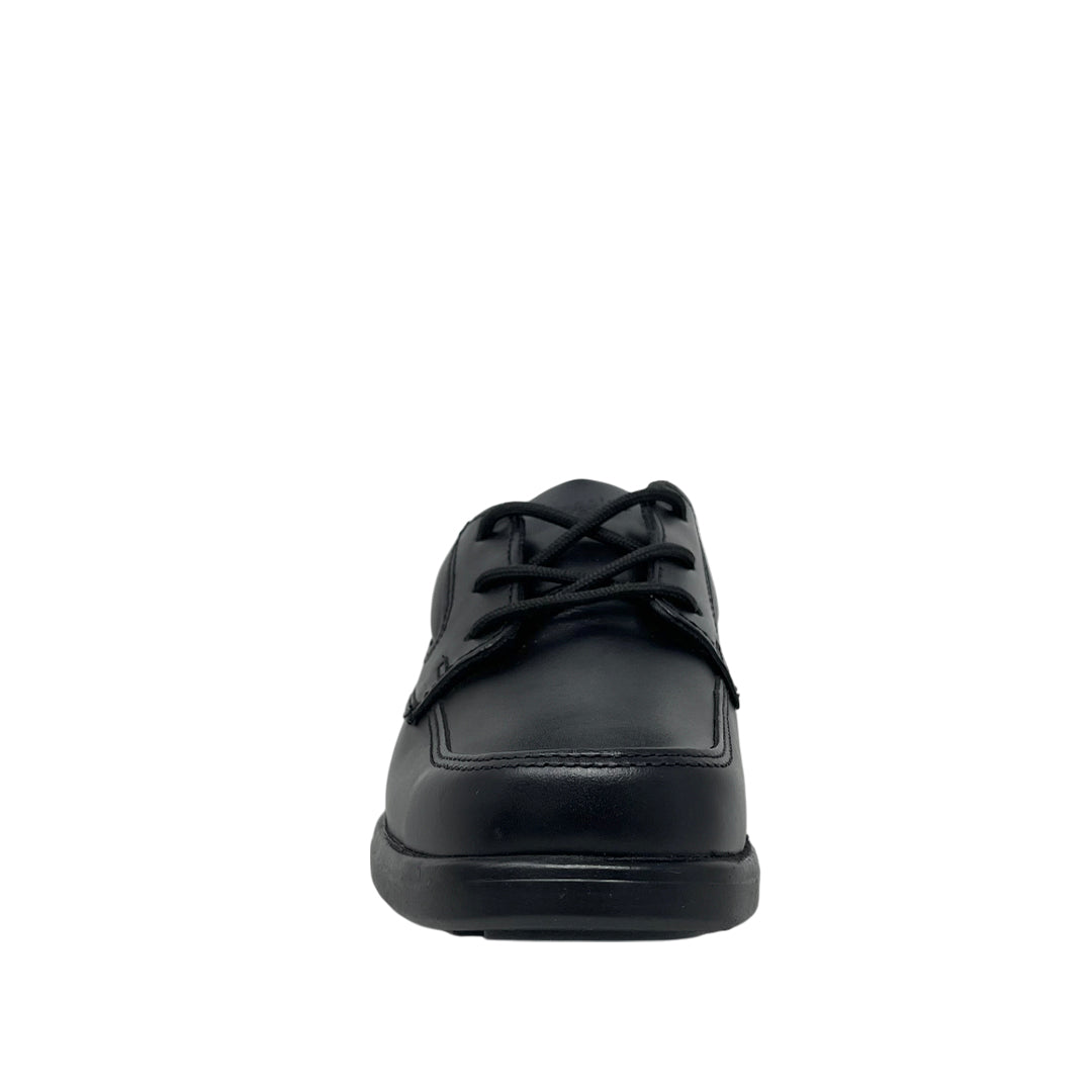 Zapatos escolares Luka Laces para niño color negro