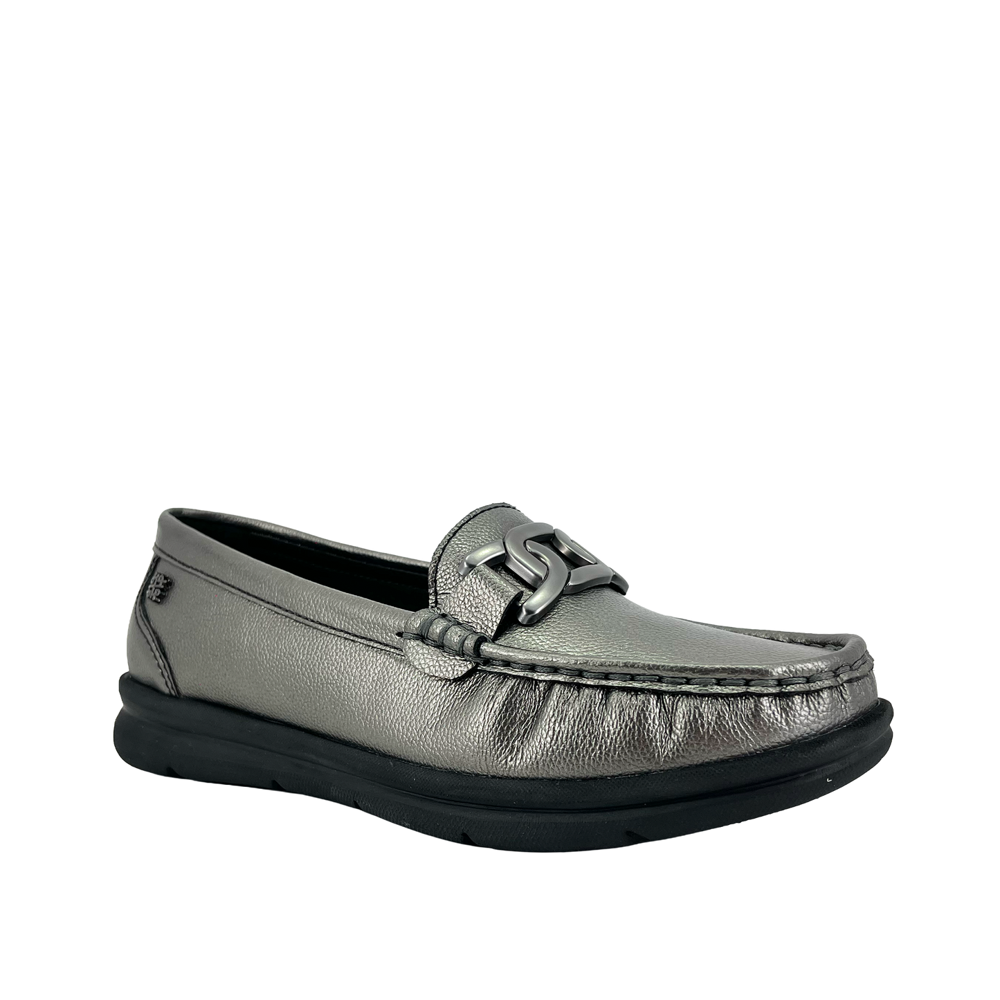 Mocasines Josephine para mujer color pewter