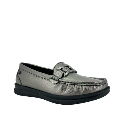 Mocasines Josephine para mujer color pewter