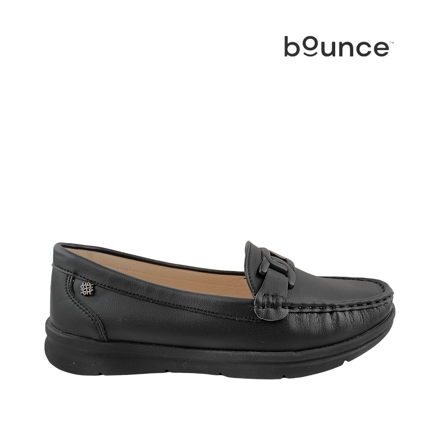 Mocasines Josephine para mujer color negro