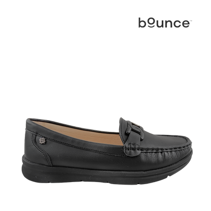 Mocasines Josephine para mujer color negro