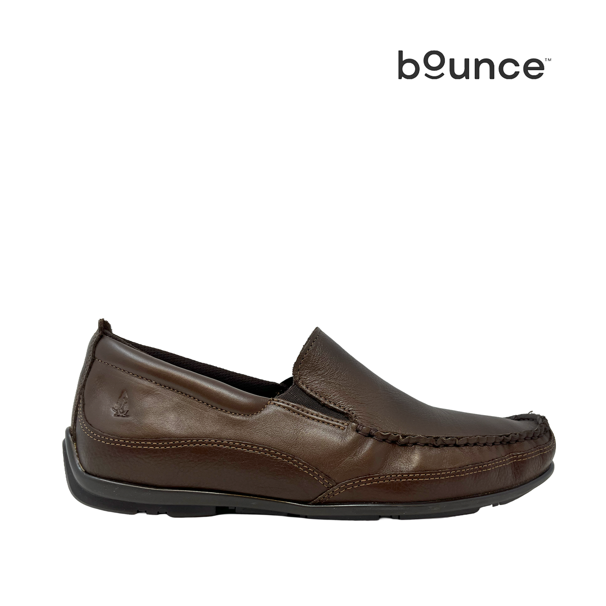 Casuales slip on Arietti para hombre color café