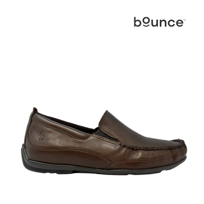 Casuales slip on Arietti para hombre color café