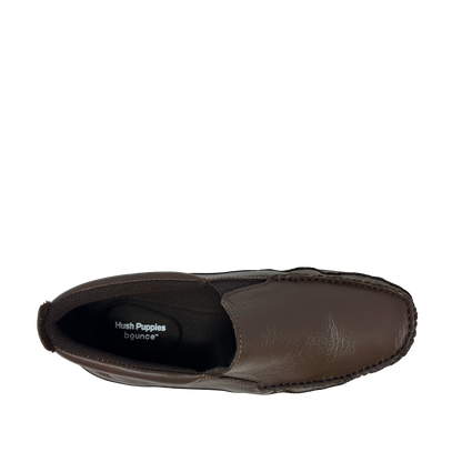 Casuales slip on Arietti para hombre color café