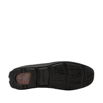 Casuales slip on Arietti para hombre color café