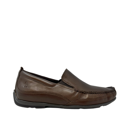 Casuales slip on Arietti para hombre color café