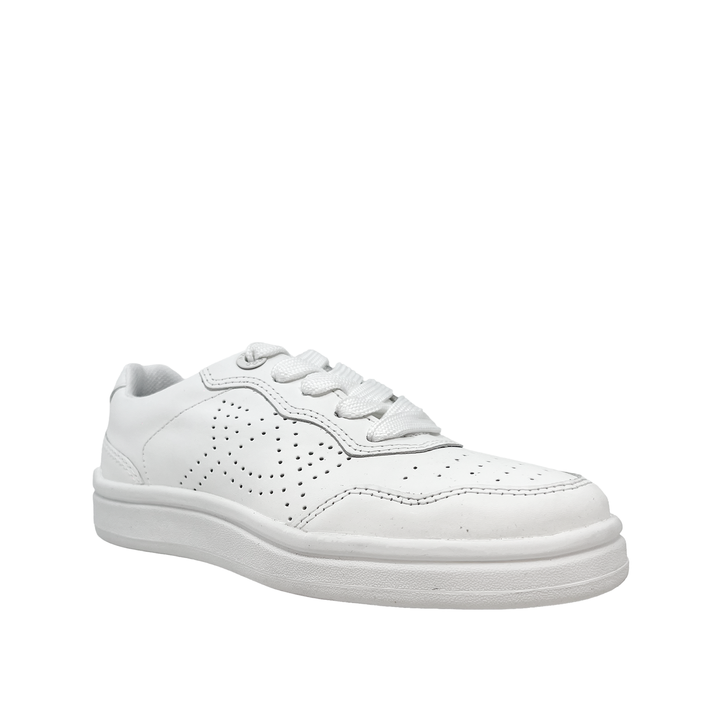 Tennis escolares Juno para niño color blanco
