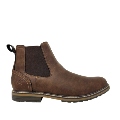 Botas Woods para hombre color café