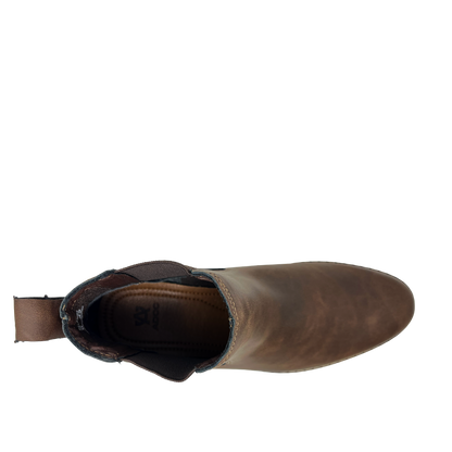 Botas Woods para hombre color café