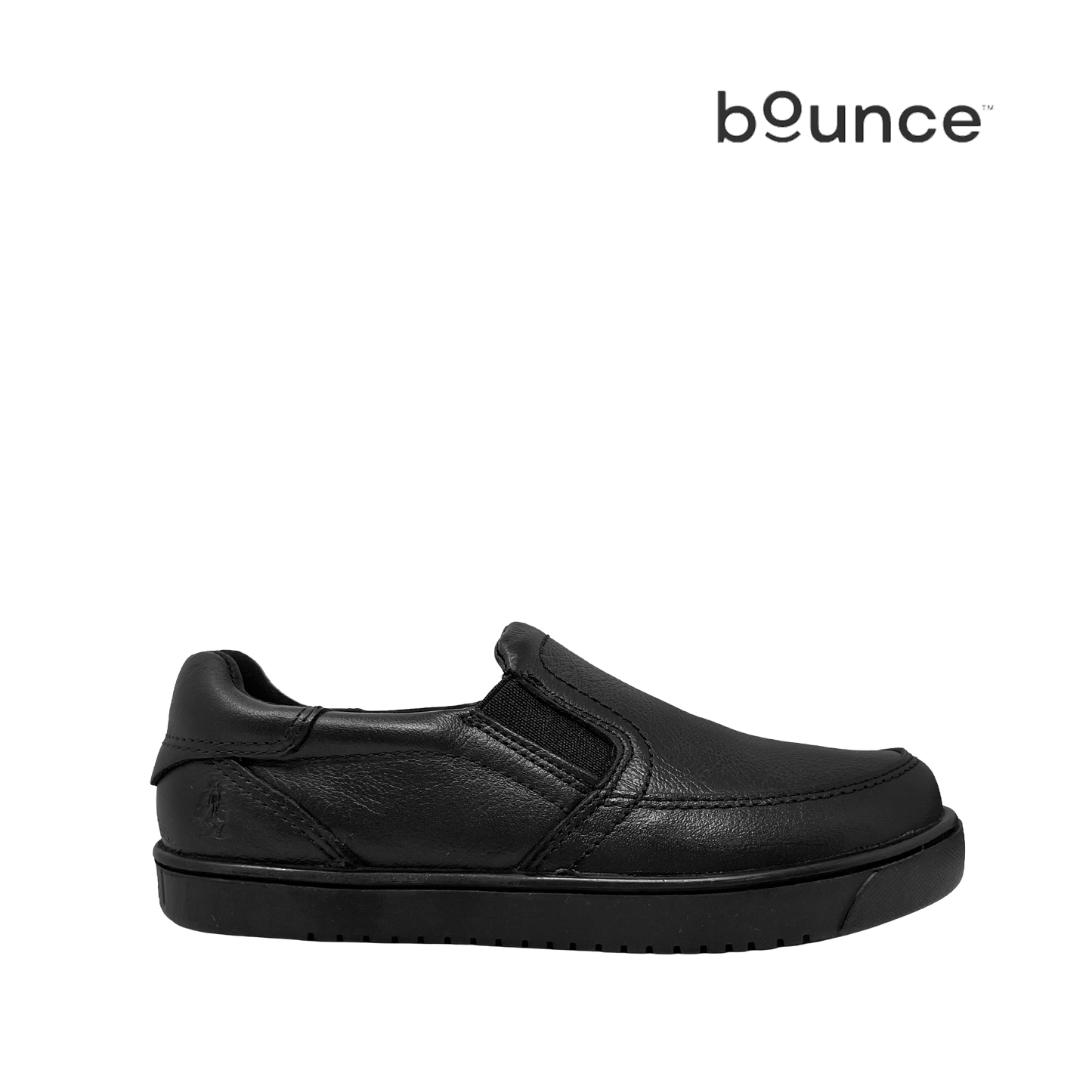 Slip on escolares Dan para niño color negro
