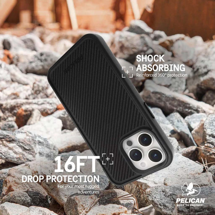 Pelican Protect Magsafe iPhone 15 Pro Max Carbon