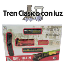 Tren Eléctrico Clasico con luz