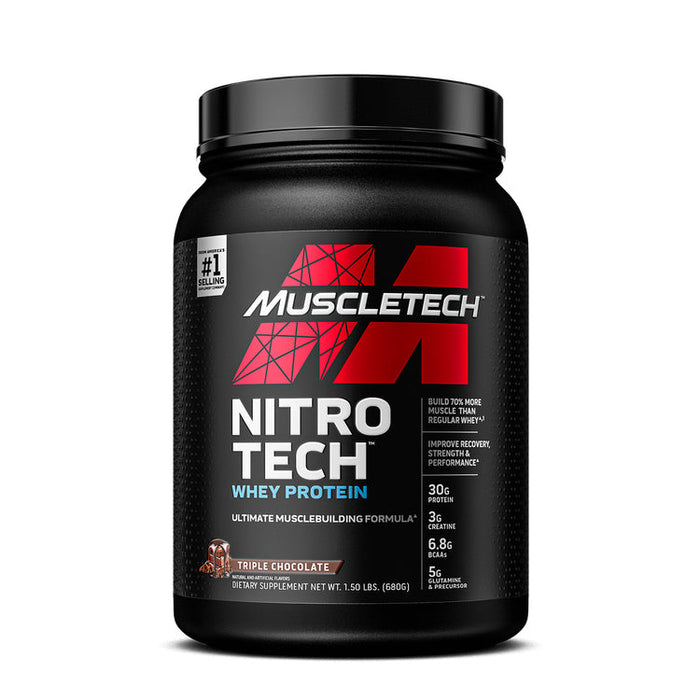 Muscletech nitrotech whey protein 1.5 LBS