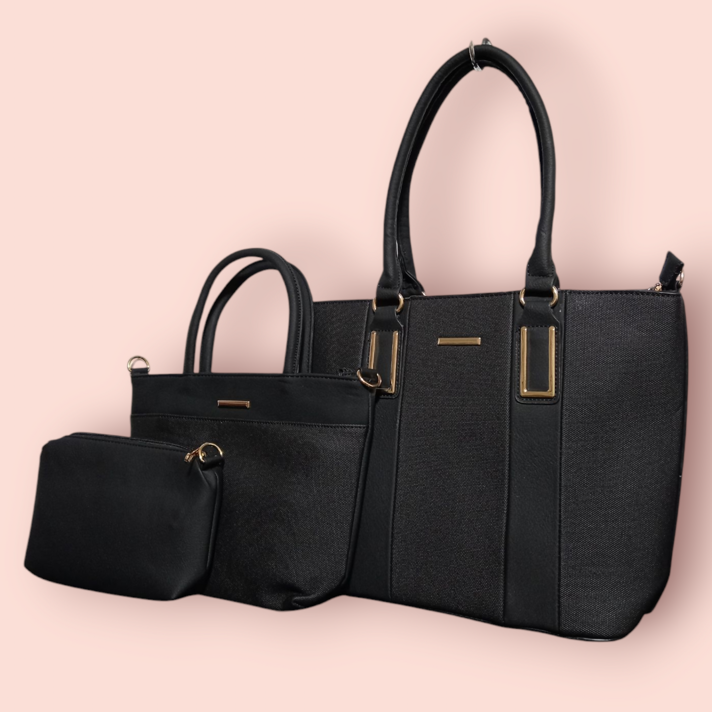 Set de cartera necklace #4261negro