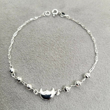 Pulsera luna plata 925