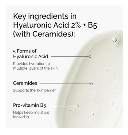 Ácido Hialurónico 2% + B5 The Ordinary