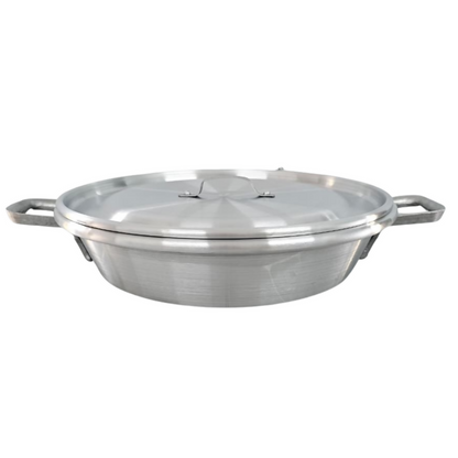 Cacerola con tapadera de aluminio
