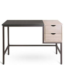 Desk Sgl Lvl w/Drawer Spice Brown