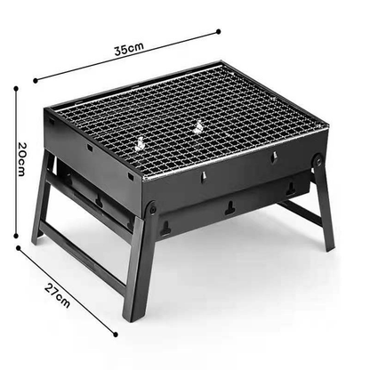 Mini barbacoa a carbón portátil