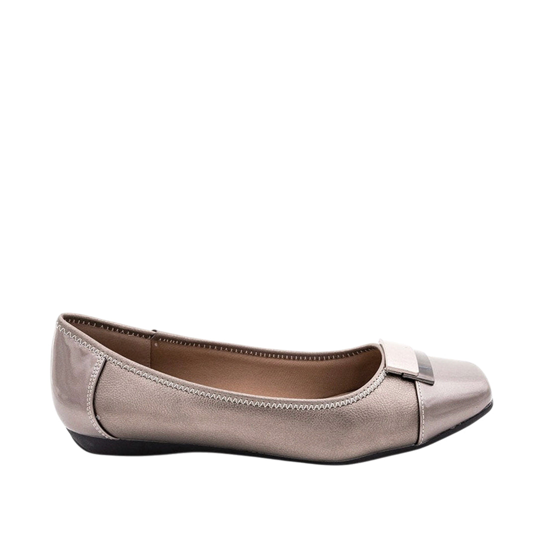 Ballerinas Anto color plateado