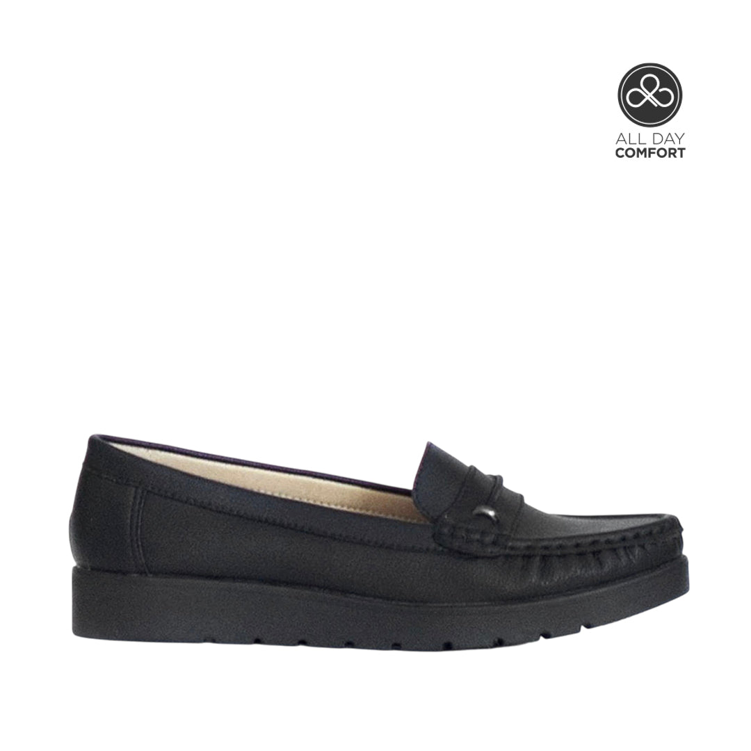 Mocasines Andrea negro para Mujer