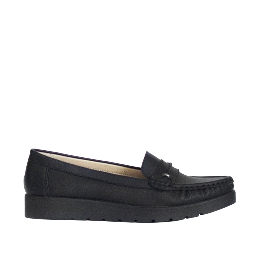 Mocasines Andrea negro para Mujer