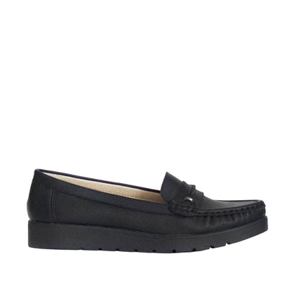 Mocasines Andrea negro para Mujer