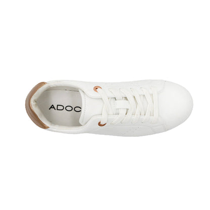 Sneakers Kayla color blanco oro rosa