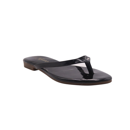 Sandalias flat Karen negro para Mujer