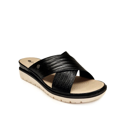 Sandalias Shasta negro para Mujer