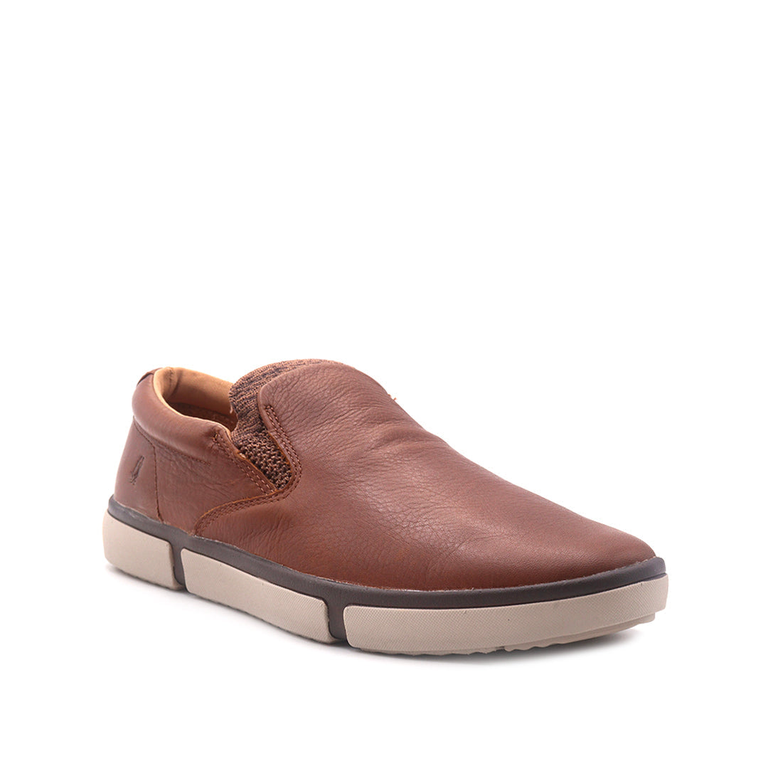 Zapatos casuales Briggs slip-on tan para hombre