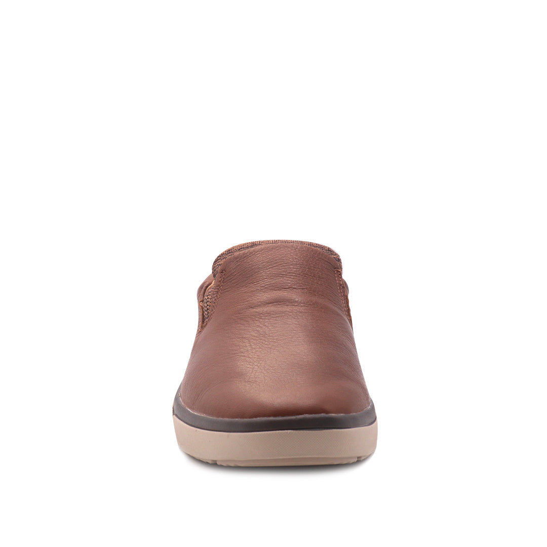 Zapatos casuales Briggs slip-on tan para hombre