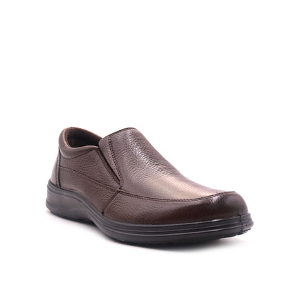 Zapatos formales Cyrus slip-on cafe para Hombre