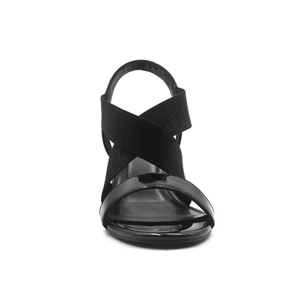 Sandalias Rose negro para Mujer