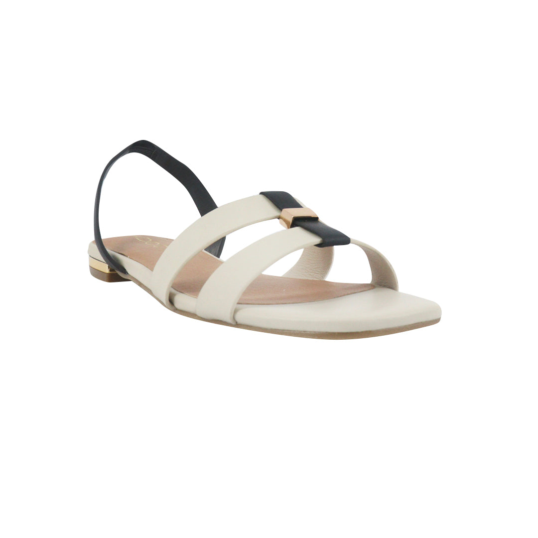 Sandalias flats Belly blanco para Mujer